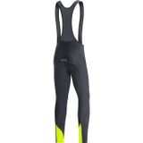 GORE C3 Thermo Bib Tights+ black/neon yellow L