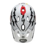 BELL Super DH Spherical Mat/Glos Black/White Fasthouse S