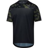 GORE TrailKPR Daily Shirt Mens black/utility green XL