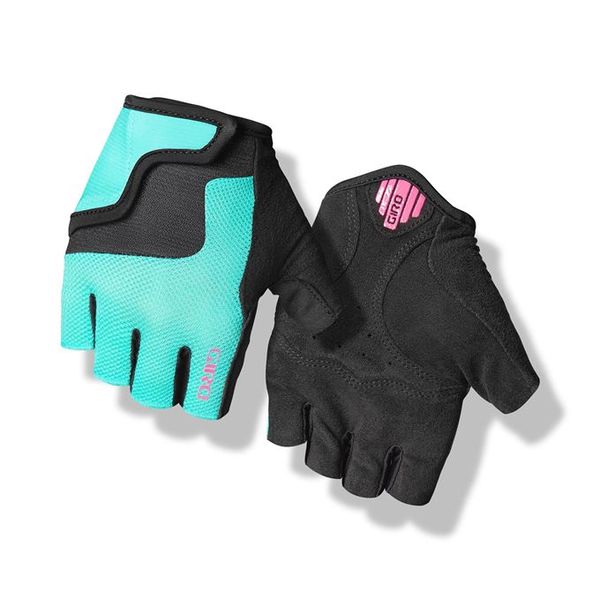 GIRO Bravo Jr Screaming Teal/Neon Pink XS