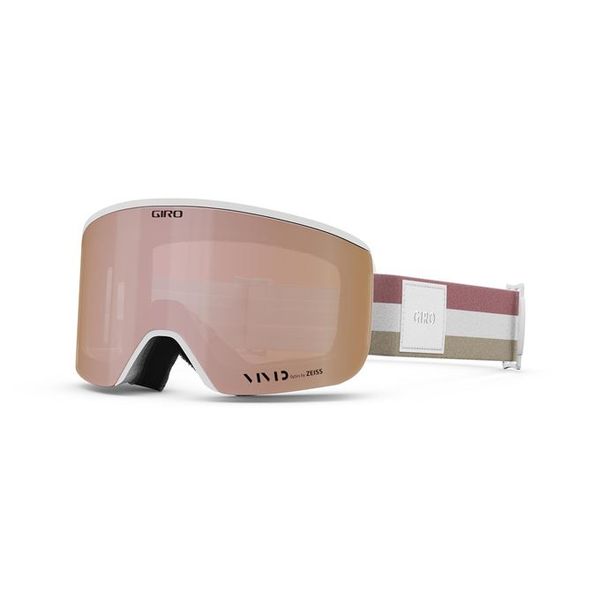 GIRO Ella White LX Stripe Vivid Rose Gold/Vivid Infrared (2skla)