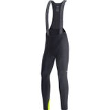 GORE C3 Thermo Bib Tights+ black/neon yellow M