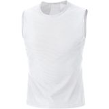 GORE M Base Layer Sleeveless Shirt-white-L