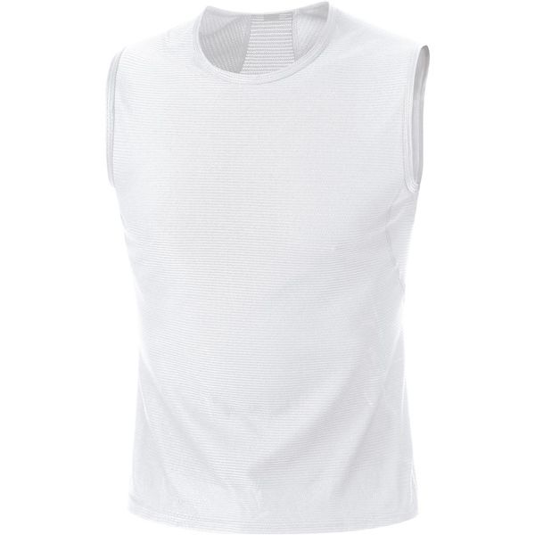 GORE M Base Layer Sleeveless Shirt-white-XL