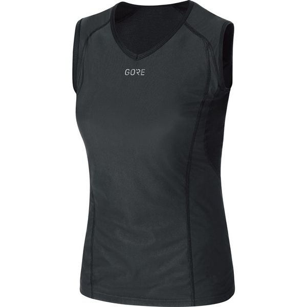 GORE M Women WS Base Layer S/L Shirt-black-36