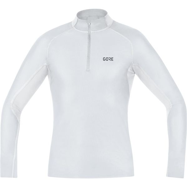 GORE M WS Base Layer Thermo Turtleneck-light grey/white-XL