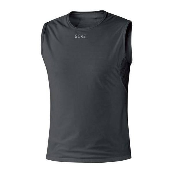 GORE M WS BL Sleeveless Shirt-black-L